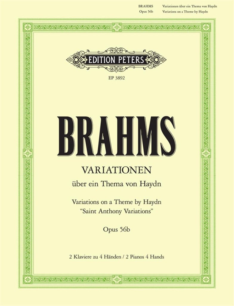 Variationen Thema Haydn Op.56B